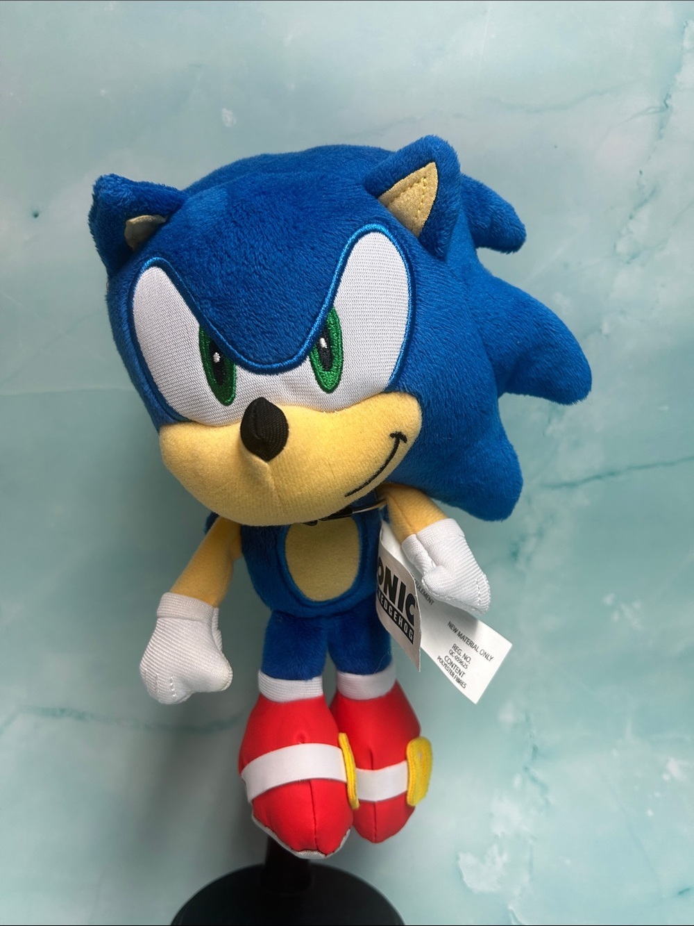 Sega Sonic Hedgehog Plush 30th Anniversary Jakks Pacific Stuffed Animal 9" 2021